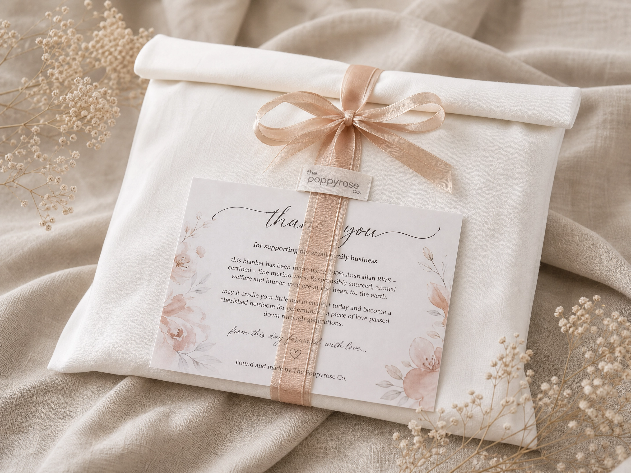Pouch Edition - Keepsake Blanket Preservation Set